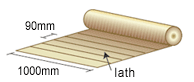 extended wood lath length